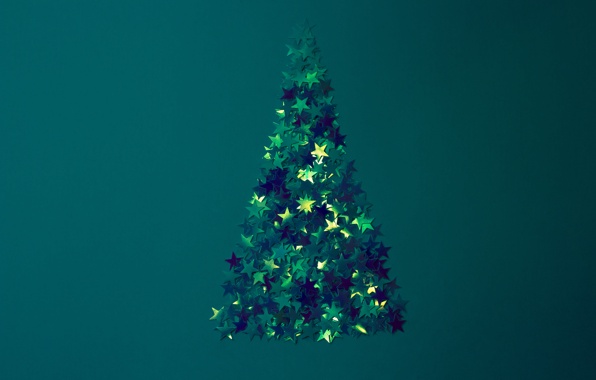 Christmas Tree And Stars