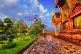 Картинка Luxury countryside для HTC Vivid