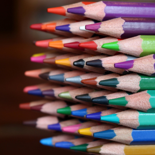 Обои Crayola Colored Pencils на iPad mini
