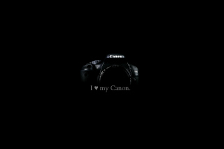 Картинка I Love My Canon на телефон Xiaomi Mi 4