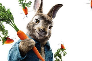 Обои Peter Rabbit 2018 для телефона и на рабочий стол Samsung Galaxy
