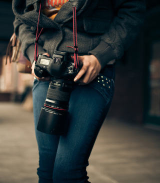Картинка Girl With Photocamera для Samsung Muse