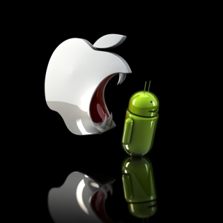 Картинка Apple Against Android на телефон iPad