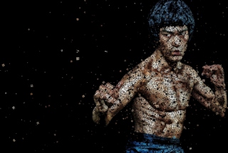 Картинка Bruce Lee Artistic Portrait для Android