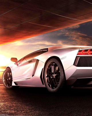 Картинка Lamborghini Aventador LP 700 4 HD для iPhone 6 Plus