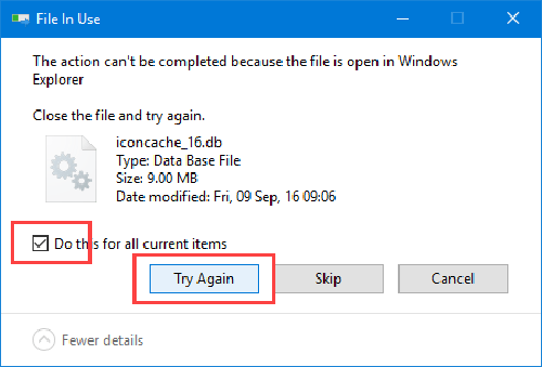 Как исправить черный фон за иконками папок в Windows 10.