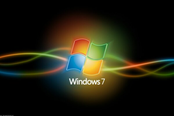 Windows 7 с логотипом