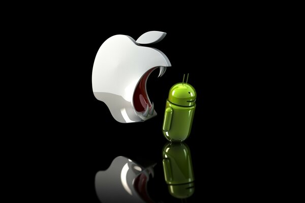 Apple, готовые к употреблению андроид