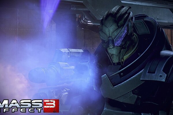Mass Effect 3 иностранца