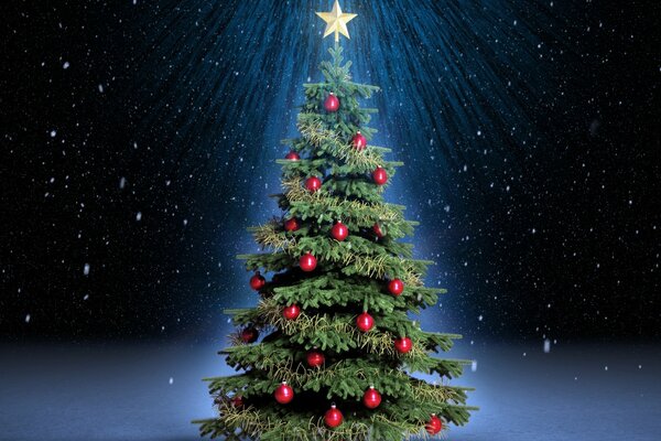 Симпатичные Рождественская елка