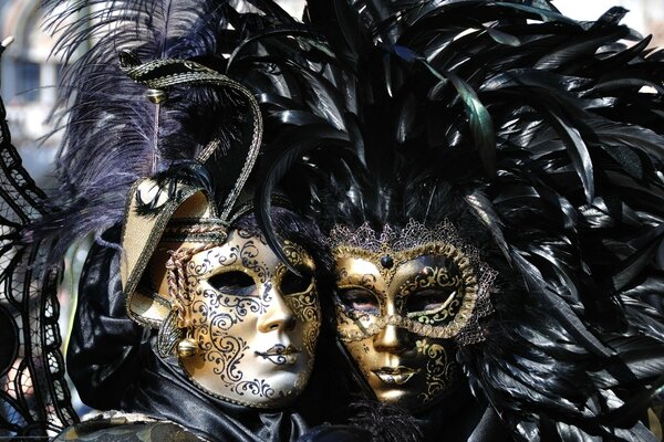 Венеция карнавальные маски