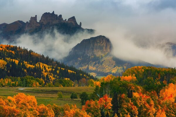 Осенние краски в Колорадо