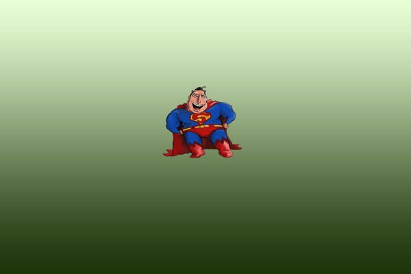 Жир и уродливый Супермен