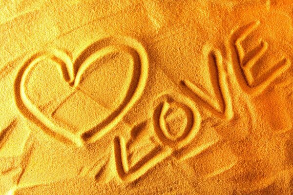 Любовь песок