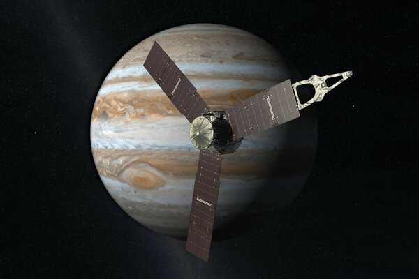 Спутниковое орбите Юпитера