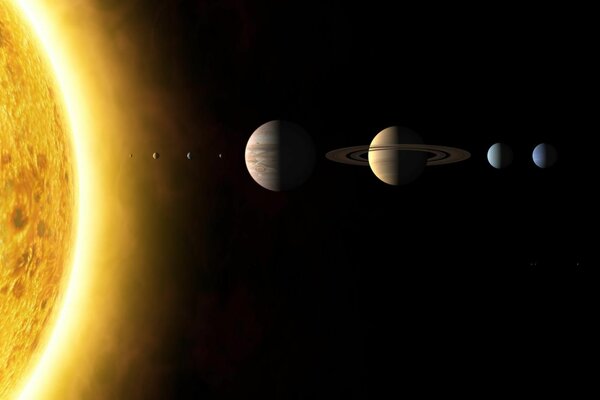 солнце меркурий солнечная система
