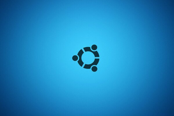 Ubuntu Desktop синий