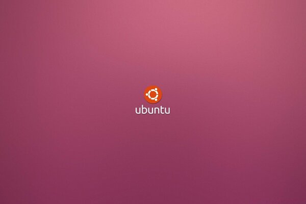 Ubuntu Desktop розовый