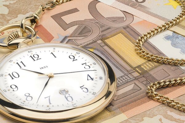 Часы, евро