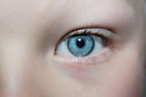 Синий глазами мальчик