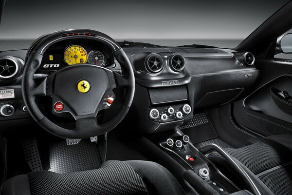 2010 Ferrari 599 GTO интерьер