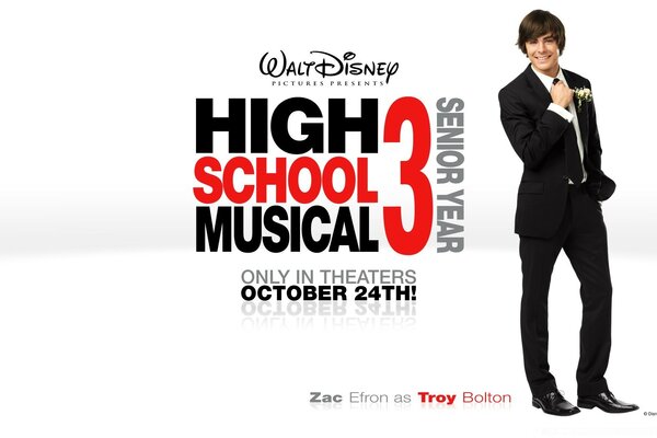 Зак Эфрон в Троя Болтона High School Musical