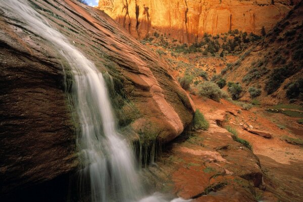Tsegi каньон навахо национальным памятником Аризона