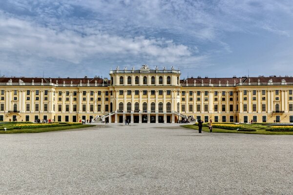 Замок schnbrunn Wien Вена