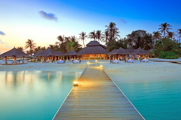 Мальдивские острова курорт
