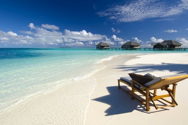 Мальдивские о-ва Конрад пляж