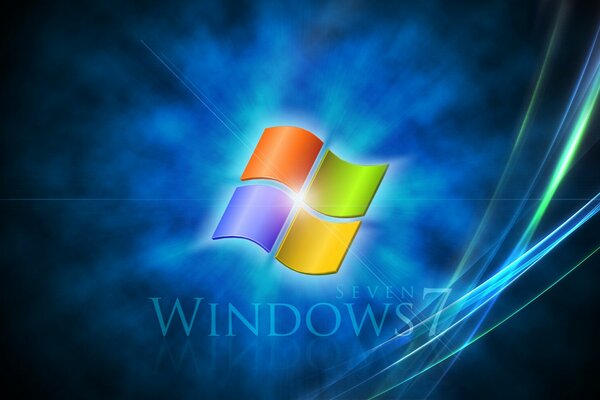 Windows 7, лучи света