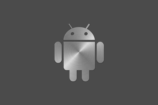 Android-металл логотип