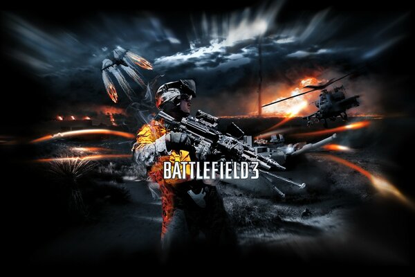Battlefield 3 постер