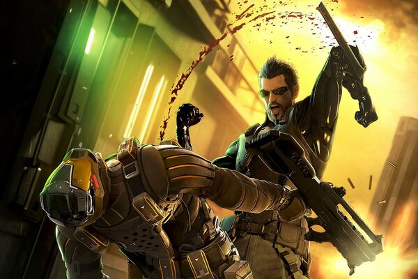 Deus Ex борьба человеческого революция