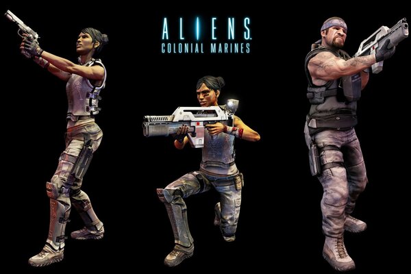 Иностранцы Colonial Marines