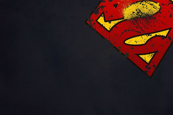 супергерой логотип супермен символ Superman