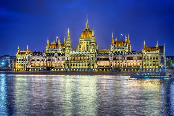 Будапешт HDR пейзаж