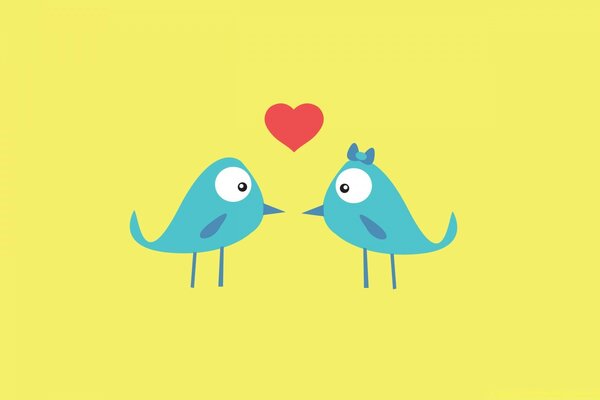 Птицы в любви