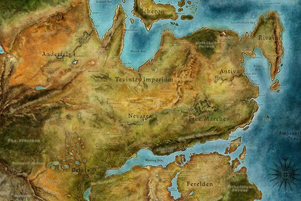 Dragon Age 2 карта