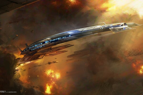 Mass Effect 3 корабля