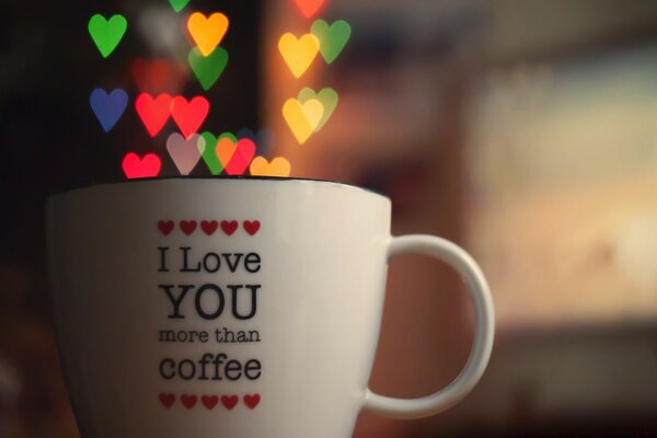 Я люблю тебя больше, чем кафе