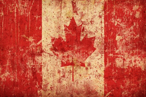 флаг канада кленовый лист