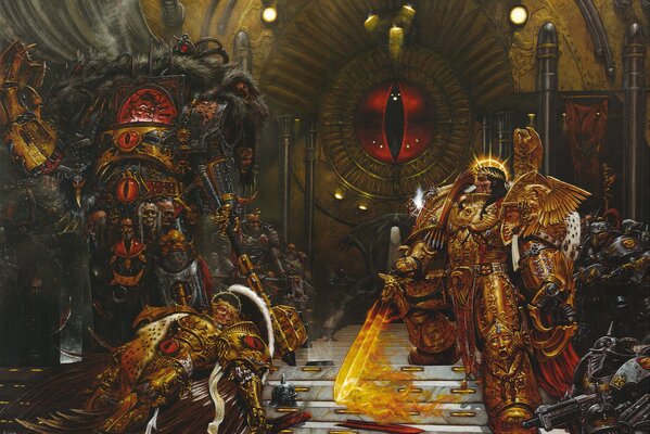 warhammer 40000 ересь хоруса император