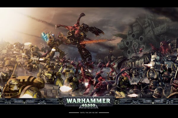 warhammer 40000 война разрушение