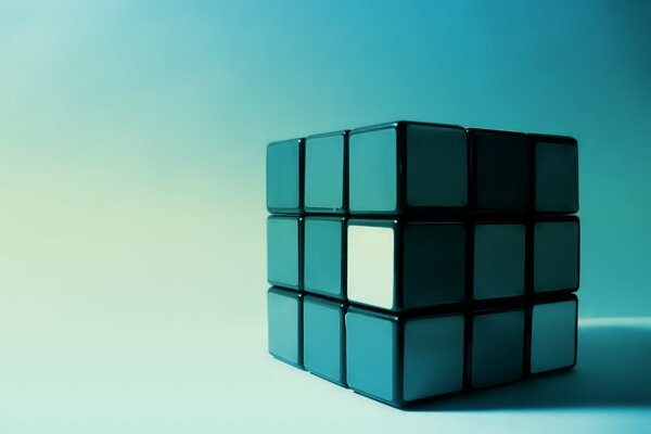 кубик рубика грани синий