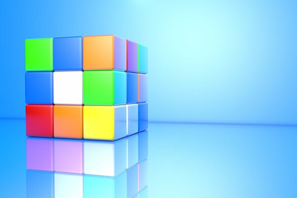 кубик кубик рубик 3d