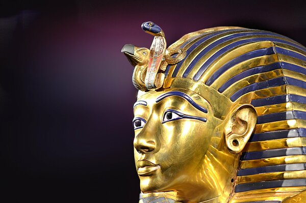 тутанхамон фараон древнего египта маска