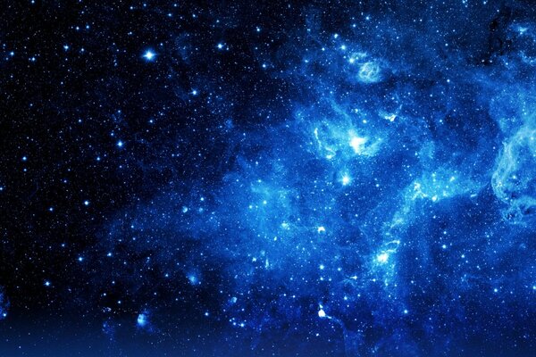 космос вселенная туманность звезды