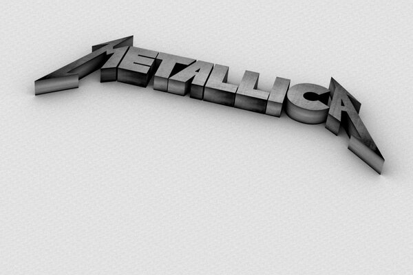 metallica 3d лого