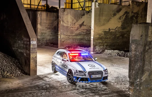 Обои 2015, Police, Avant, RS 4, ауди, полиция, Audi